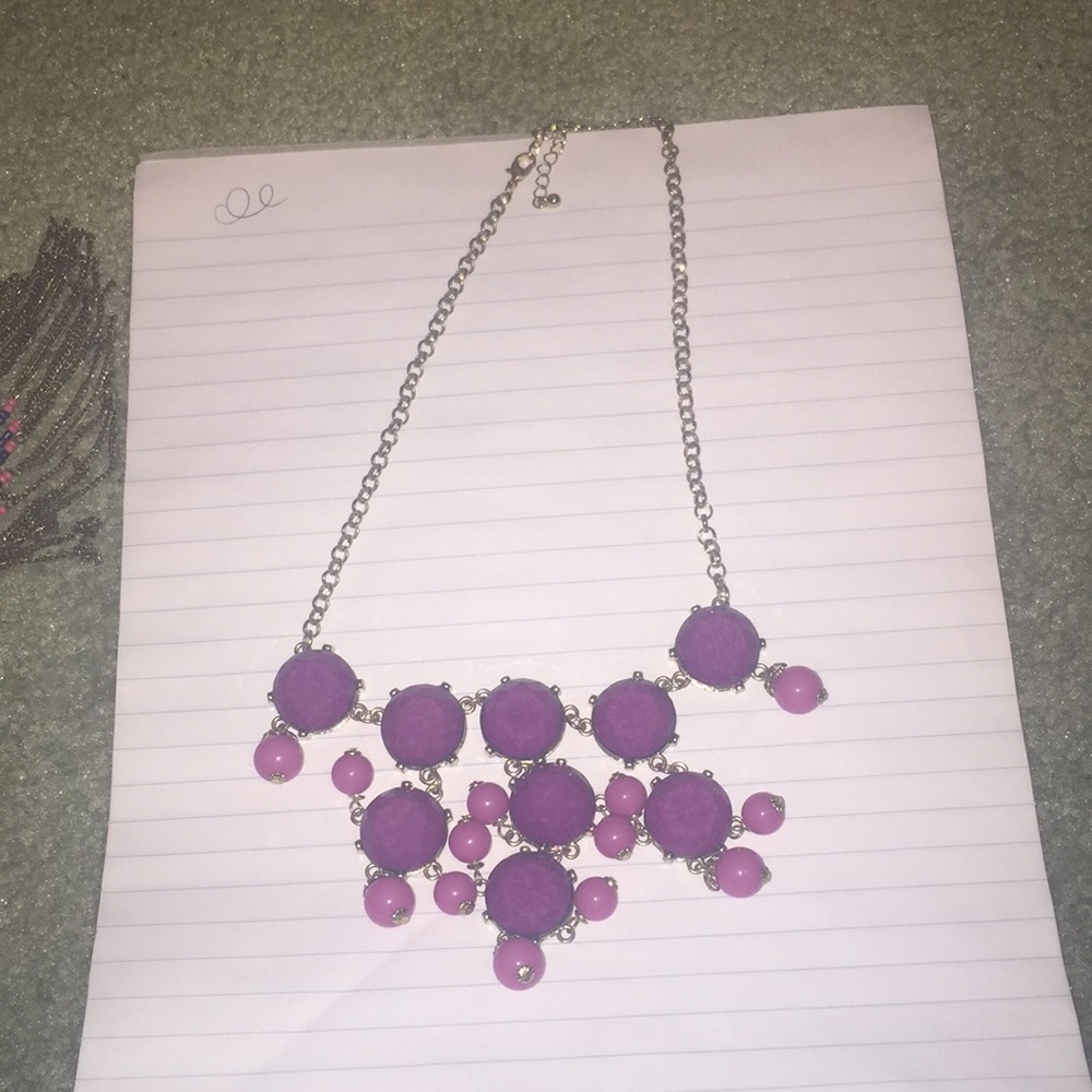 Purple necklace